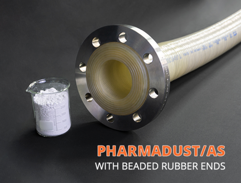 PHARMADUST AS with rubber beaded ends