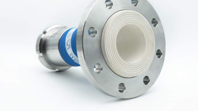 Food hose for tank and screw pump